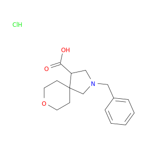 2-Benzyl-8-oxa-2-azaspiro[4.5]decane-4-carboxylic Acid Hydrochloride