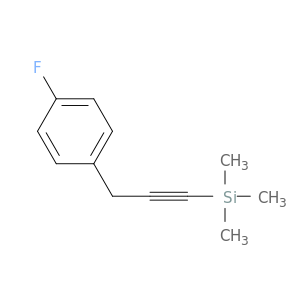 [3-(4-fluorophenyl)prop-1-yn-1-yl]trimethylsilane
