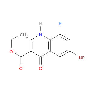 6-溴-8-氟-4-氧代-1H-喹啉-3-羧酸乙酯