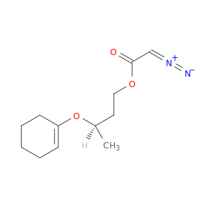 Acetic acid, diazo-, (3R)-3-(1-cyclohexen-1-yloxy)butyl ester