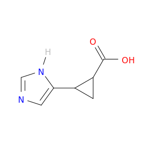 Cyclopropanecarboxylicacid, 2-(1H-imidazol-5-yl)-