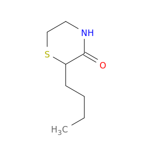 3-Thiomorpholinone, 2-butyl-