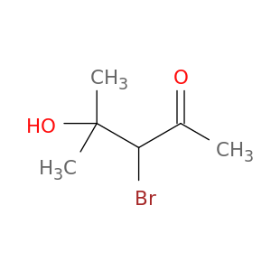 2-Pentanone, 3-bromo-4-hydroxy-4-methyl-