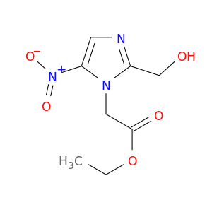 1H-Imidazole-1-acetic acid, 2-(hydroxymethyl)-5-nitro-, ethyl ester
