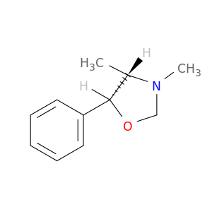 Oxazolidine, 3,4-dimethyl-5-phenyl-, (4S,5R)-