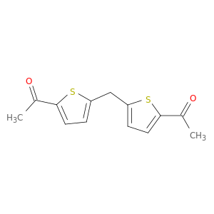 1-(5-((5-Acetyl-2-thienyl)methyl)-2-thienyl)ethanone