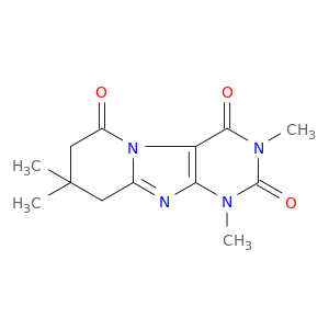 Pyrido[2,1-f]purine-2,4,6(1H,3H,7H)-trione,8,9-dihydro-1,3,8,8-tetramethyl-