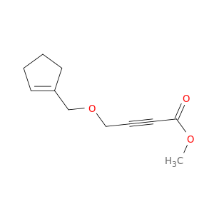 2-Butynoic acid, 4-(1-cyclopenten-1-ylmethoxy)-, methyl ester