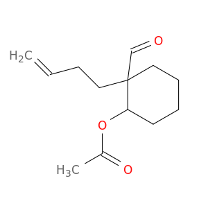 Cyclohexanecarboxaldehyde, 2-(acetyloxy)-1-(3-butenyl)-