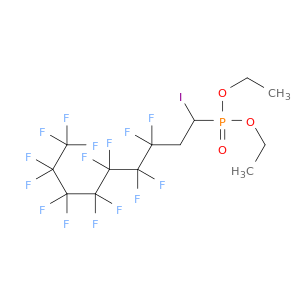 Phosphonic acid,(3,3,4,4,5,5,6,6,7,7,8,8,9,9,9-pentadecafluoro-1-iodononyl)-, diethyl ester(8CI,9CI)