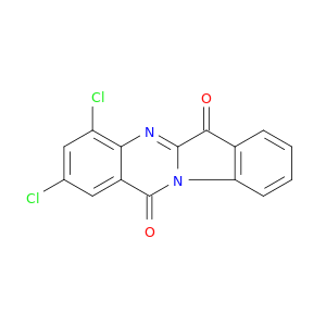 Indolo[2,1-b]quinazoline-6,12-dione, 2,4-dichloro-