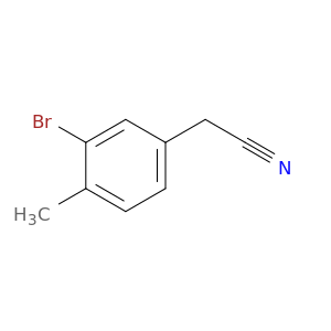 3-Bromo-4-methylphenylacetonitrile