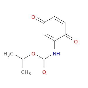 Carbamic acid, (3,6-dioxo-1,4-cyclohexadien-1-yl)-, 1-methylethyl ester