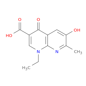 1,8-Naphthyridine-3-carboxylicacid, 1-ethyl-1,4-dihydro-6-hydroxy-7-methyl-4-oxo-