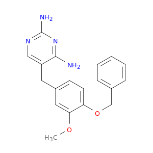 5-[(3-METHOXY-4-PHENYLMETHOXY-PHENYL)METHYL]PYRIMIDINE-2,4-DIAMINE