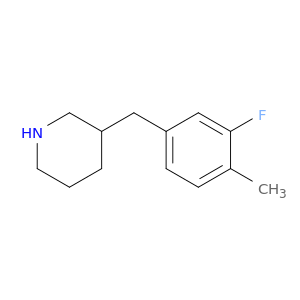 3-(3-FLUORO-4-METHYL-BENZYL)-PIPERIDINE