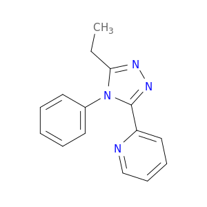 Pyridine, 2-(5-ethyl-4-phenyl-4H-1,2,4-triazol-3-yl)-