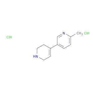 2-methyl-5-(1,2,3,6-tetrahydropyridin-4-yl)pyridine dihydrochloride