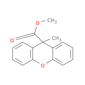 9H-Xanthene-9-carboxylic acid, 9-methyl-, methyl ester