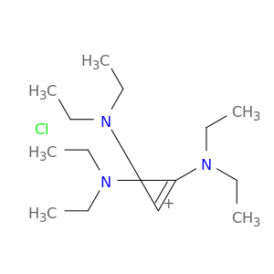 Cyclopropenylium, tris(diethylamino)-, chloride