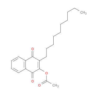 1,4-Naphthalenedione, 2-(acetyloxy)-3-decyl-
