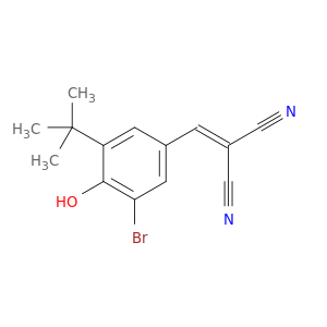 2-(3-溴-5-(叔丁基)-4-羟基亚苄基)丙二腈
