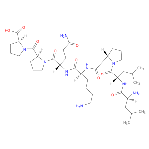 L-Proline, L-leucyl-L-leucyl-L-prolyl-L-lysyl-L-glutaminyl-L-prolyl-