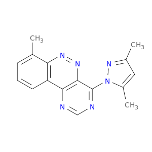 Pyrimido[5,4-c]cinnoline,4-(3,5-dimethyl-1H-pyrazol-1-yl)-7-methyl-