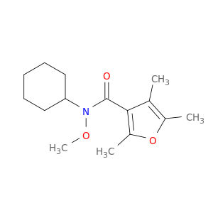 3-Furancarboxamide, N-cyclohexyl-N-methoxy-2,4,5-trimethyl-