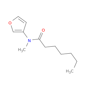 Heptanamide, N-3-furanyl-N-methyl-