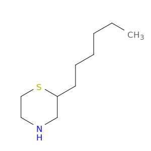 Thiomorpholine, 2-hexyl-