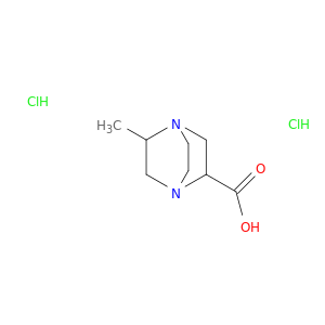 5-methyl-1,4-diazabicyclo[2.2.2]octane-2-carboxylic acid dihydrochloride