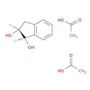 trans-indan-1,2-diol, diacetate