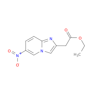 2-(6-硝基咪唑并[1,2-a]吡啶-2-基)乙酸乙酯