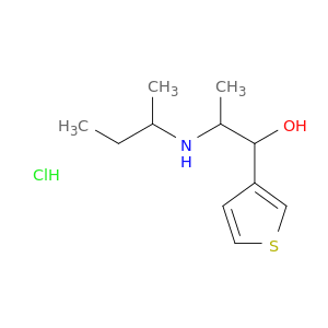 3-Thiophenemethanol, a-[1-[(1-methylpropyl)amino]ethyl]-,hydrochloride (1:1)