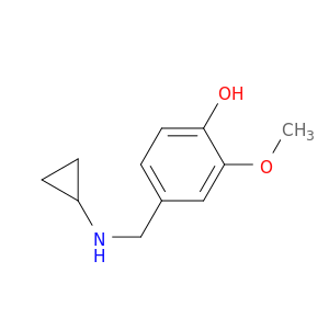 Phenol, 4-[(cyclopropylamino)methyl]-2-methoxy-