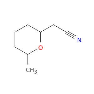 2-(6-methyloxan-2-yl)acetonitrile