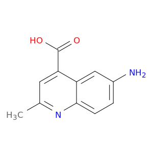 4-Quinolinecarboxylicacid, 6-amino-2-methyl-
