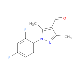 1-(2,4-二氟苯基)-3,5-二甲基-1H-吡唑-4-甲醛