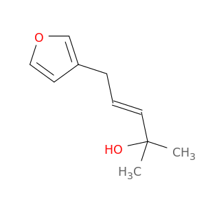 3-Penten-2-ol, 5-(3-furanyl)-2-methyl-, (E)-