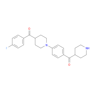 Methanone, [4-[4-(4-fluorobenzoyl)-1-piperidinyl]phenyl]-4-piperidinyl-