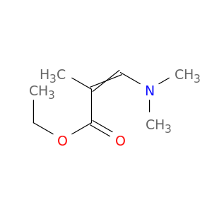 2-Propenoic acid, 3-(dimethylamino)-2-methyl-, ethyl ester