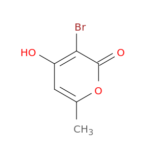 3-溴-4-羟基-6-甲基-2h-吡喃-2-酮