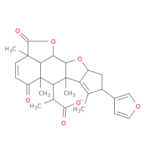 methyl[8-(furan-3-yl)-2a,5a,6a,7-tetramethyl-2,5-dioxo-2a,5a,6,6a,8,9,9a,10a,10b,10c-decahydro-2h,5h-cyclopenta[d]naphtho[2,3-b:1,8-b'c']difuran-6-yl]acetate
