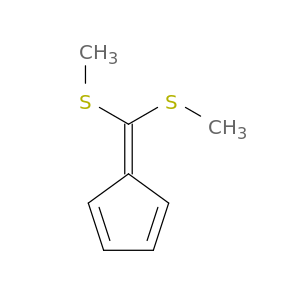 1,3-Cyclopentadiene, 5-[bis(methylthio)methylene]-