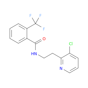 Benzamide, N-[2-(3-chloro-2-pyridinyl)ethyl]-2-(trifluoromethyl)-