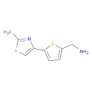 [5-（2-甲基-1,3-噻唑-4-基）噻吩-2-基]甲胺
