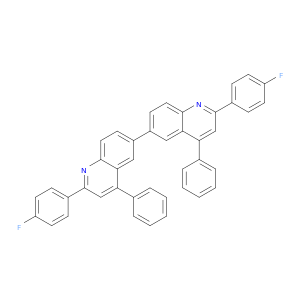 6,6'-Biquinoline, 2,2'-bis(4-fluorophenyl)-4,4'-diphenyl-