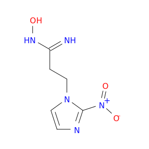 1H-Imidazole-1-propanimidamide, N-hydroxy-2-nitro-