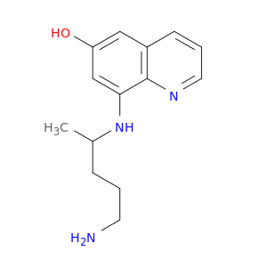 6-Quinolinol, 8-[(4-amino-1-methylbutyl)amino]-